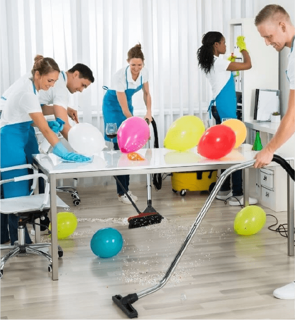 Party Helpers and Cleaning 